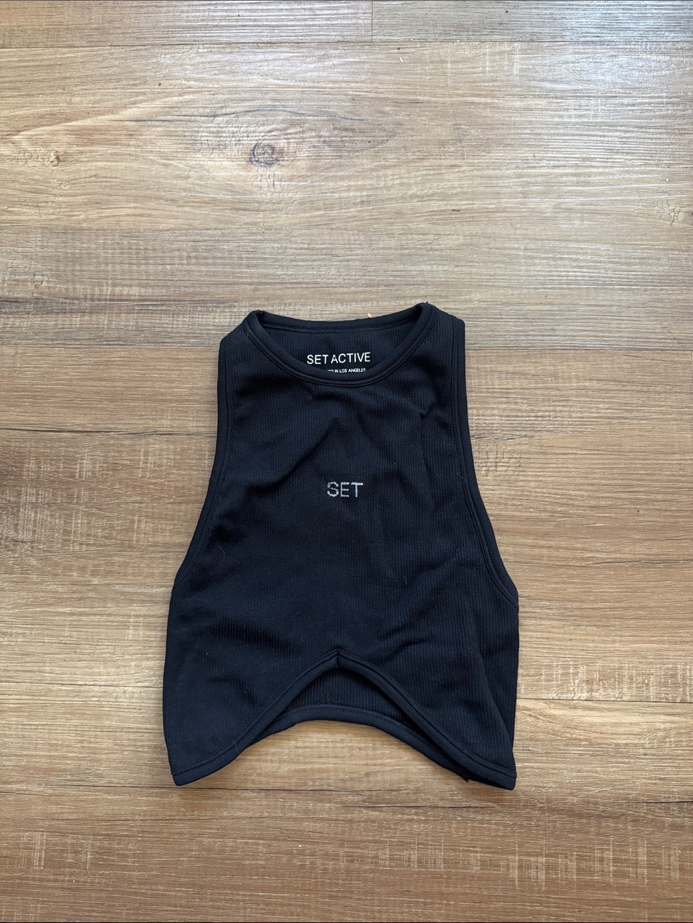 SET Active Black Tank XS